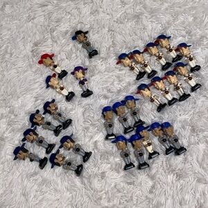 Y2K vintage fotoball baseball mini bobble head collection